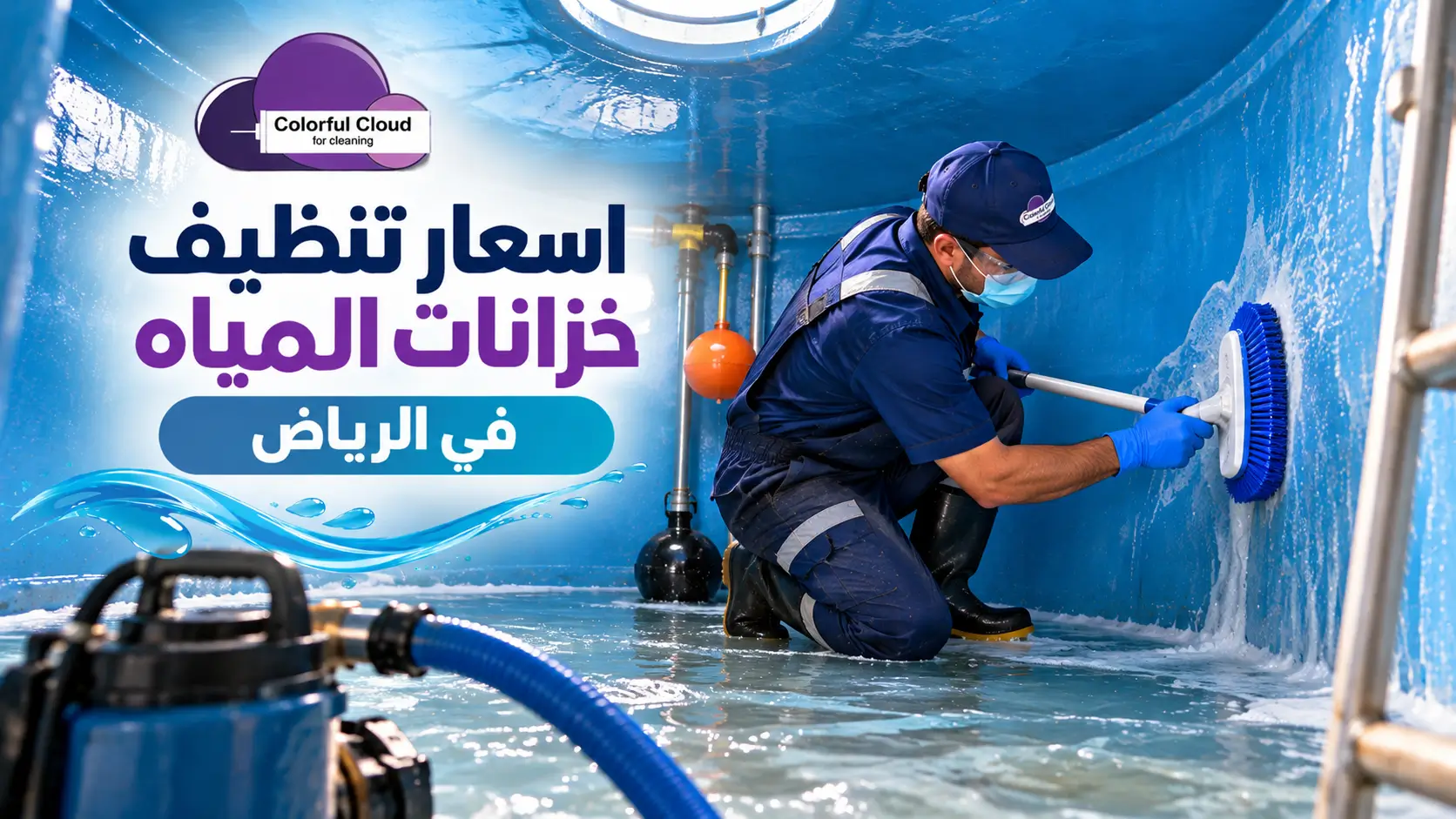 اسعار تنظيف خزانات المياه في الرياض