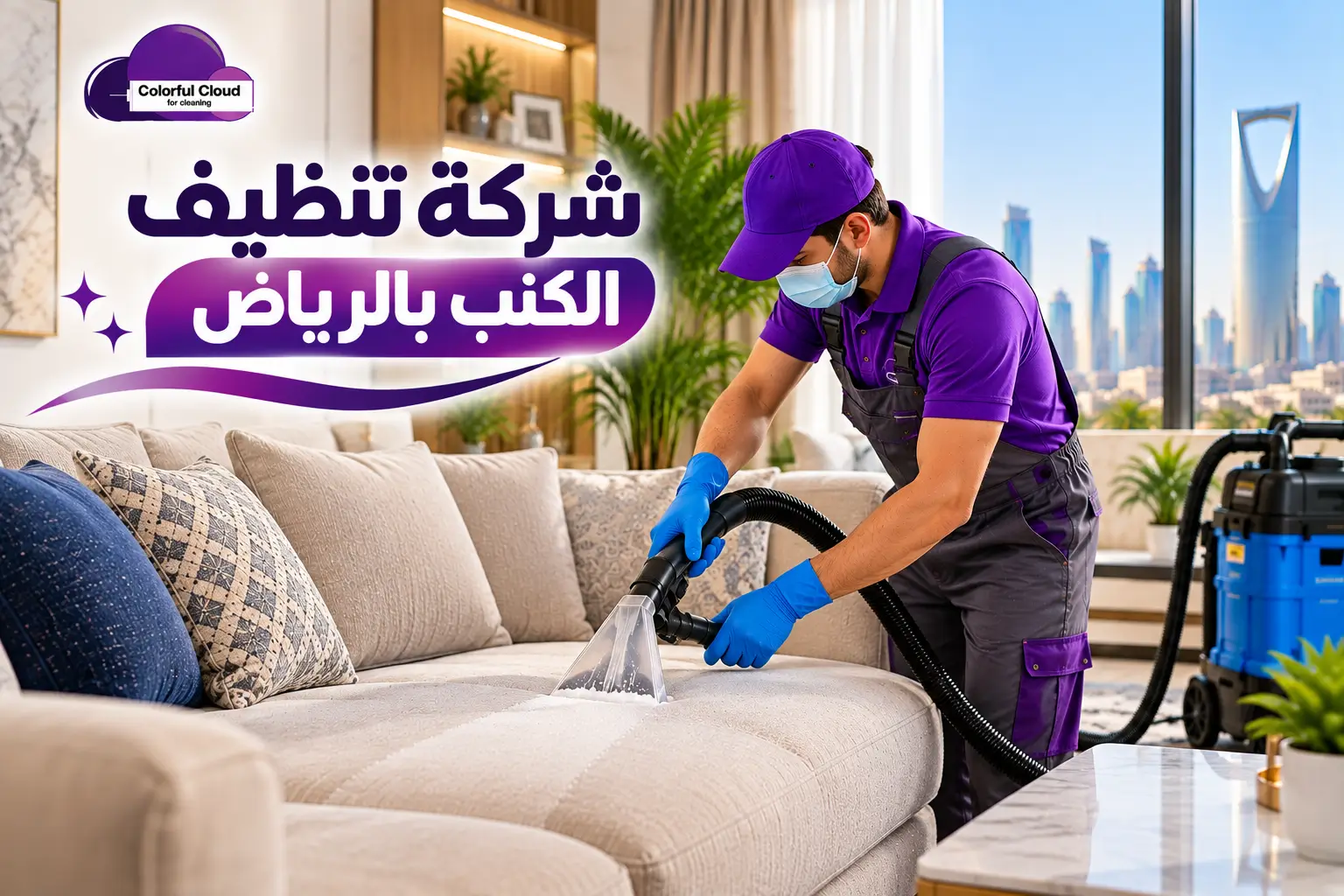 شركة تنظيف الكنب بالرياض